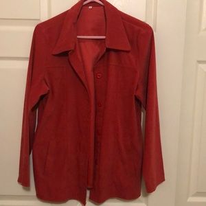 Velvet blouse/blazer